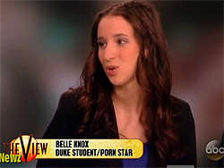 Video porno con la estudiante Belle Knox