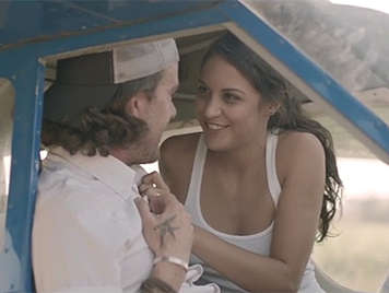 cazzo Carolina aprile a un aereo