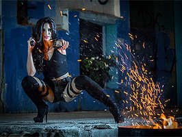 Parodia porno Resident Evil con Alexa Tomas