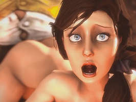 Porno Hentai 3D. Pequeña adolescente folada por un monstruo de otra dimension