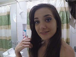 Exnovia muy jovencita en un vídeo grabado con sexo