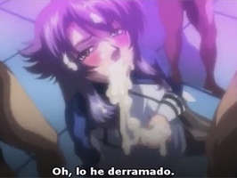 Bukkake en video porno hentai